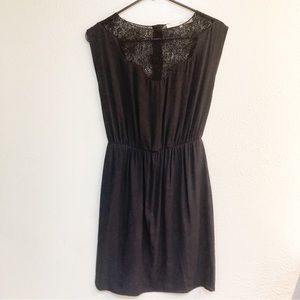 Ulla Johnson silk dress lace neckline